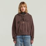 G-STAR® Collegic Hoodie Sweater Brown
