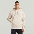 G-STAR® Embro Logo HB Hoodie Sweater White