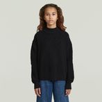 G-STAR® Girls Modern Cableknit Cardigan Black