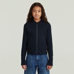 G-STAR® Girls Hybrid Baseball Full Zip Knit Dark blue