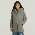 G-STAR® Girls Cayley Padded Long Jacket Grey