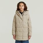 G-STAR® Girls Cayley Padded Long Jacket Beige