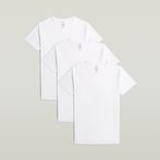 G-STAR® T-Shirt Crew 3-Pack White