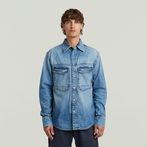 G-STAR® Dakota Regular Hemd Mittelblau