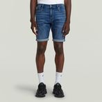 G-STAR® 3301 Slim Denim Shorts Mittelblau