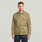 G-STAR® Core Clean Overshirt Beige