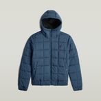 G-STAR® Meefic Quilted Hooded Jacket Medium blue