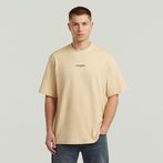 G-STAR® Center Chest Boxy T-Shirt Beige
