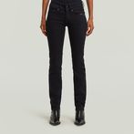 G-STAR® Midge Slim Straight Jeans Zwart