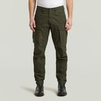 G-STAR® Pantalon Cargo 3D Regular Tapered Cuffed Vert