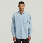 G-STAR® Regular 1-Pocket Shirt Light blue