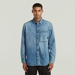 G-STAR® Regular 1-Pocket Shirt ダークブルー
