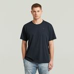 G-STAR® Essential Raw Neck T-shirt Donkerblauw