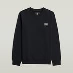 G-STAR® Logo Sweater Black
