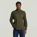 G-STAR® Camisa Arc 3D Slim Gris