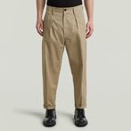 G-STAR® Pleated Chino Relaxed Tapered Pants Beige