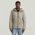 G-STAR® Batt Hooded Overshirt Beige