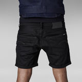 G-Star RAW® 3301 Low Tapered Shorts Dark blue front flat