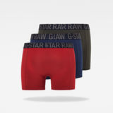 G-Star RAW® Classic Trunks 3-pack Zwart back bust