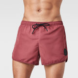 G-Star RAW® Delf Swim shorts Red front bust