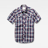 G-Star RAW® Arc 3D Short Sleeve Shirt Mittelblau