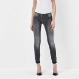 G-Star RAW® Lynn Zip Mid Waist Skinny Jeans Medium blue