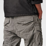 G-Star RAW® Rovic Zip Art 3D Tapered Pants Grau front flat