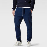 G-STAR® Indigo Sweat Pants Dark blue model front