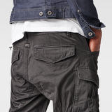 G-Star RAW® Rovic Zip 3D Tapered Pants Grijs front flat