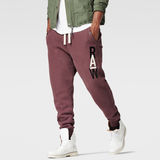 G-STAR® Lutalo Sweat Pants Red model front