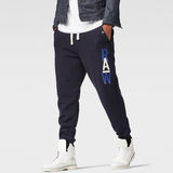 G-Star RAW® Lutalo Sweat Pants Bleu foncé front flat