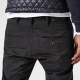 G-STAR® brnsn slim chno/micro twll stch/blk Black