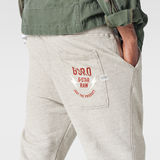 G-Star RAW® Nirader Sweat Pants Grey front flat