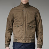 G-Star RAW® Armoured Bomber Green model front