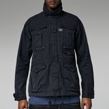 G-Star RAW® Armoured Field Jacket Donkerblauw model front