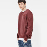 G-Star RAW® Core Sweater Rojo model side