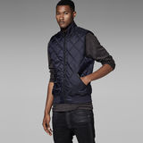 G-Star RAW® Fibrick Vest Donkerblauw model side