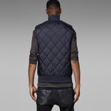 G-Star RAW® Fibrick Vest Donkerblauw model back