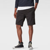 G-Star RAW® Bronson Shorts Zwart front flat