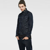 G-STAR® Arc Chopper 3D Slim Jacket Dark blue model front