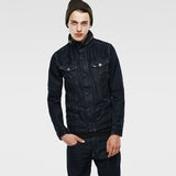 G-STAR® Arc Chopper 3D Slim Jacket Dark blue model side