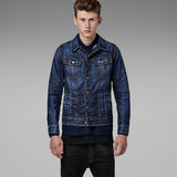 G-Star RAW® Slim Tailor 3D Jacket Midden blauw model front