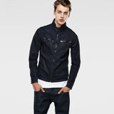 G-Star RAW® Arc Zip 3D Slim Jacket Donkerblauw model front