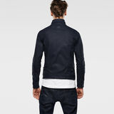 G-Star RAW® Arc Zip 3D Slim Jacket Dark blue model back