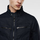 G-Star RAW® Arc Zip 3D Slim Jacket Donkerblauw flat front