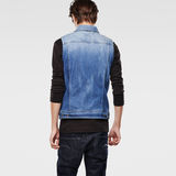G-Star RAW® Attc Slm 3D Jacket Lichtblauw model back