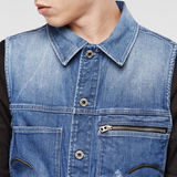 G-Star RAW® Attc Slm 3D Jacket Lichtblauw flat front