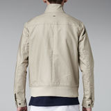 G-STAR® Fleet Jacket Beige model side