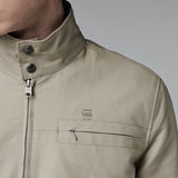 G-STAR® Fleet Jacket Beige model back