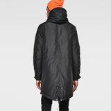 G-STAR® Submarine Hooded Parka Black model back